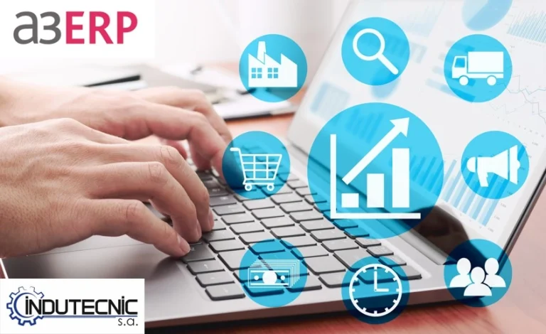 a3erp para Indutecnic como software de gestión empresarial