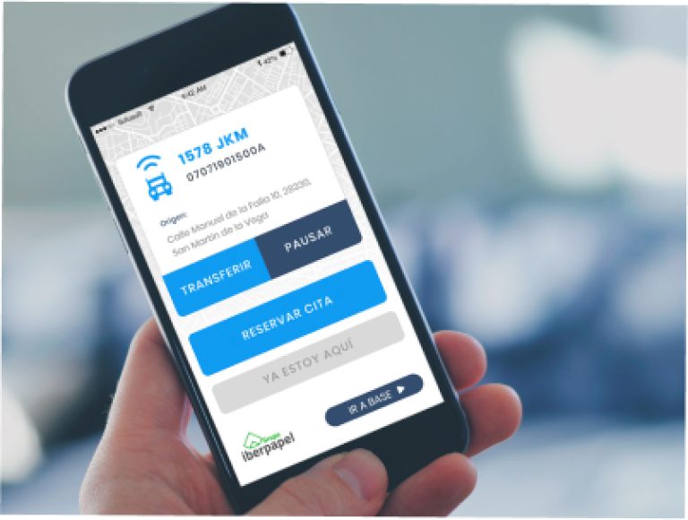 digitalización del flujo logístico para Iberpapel