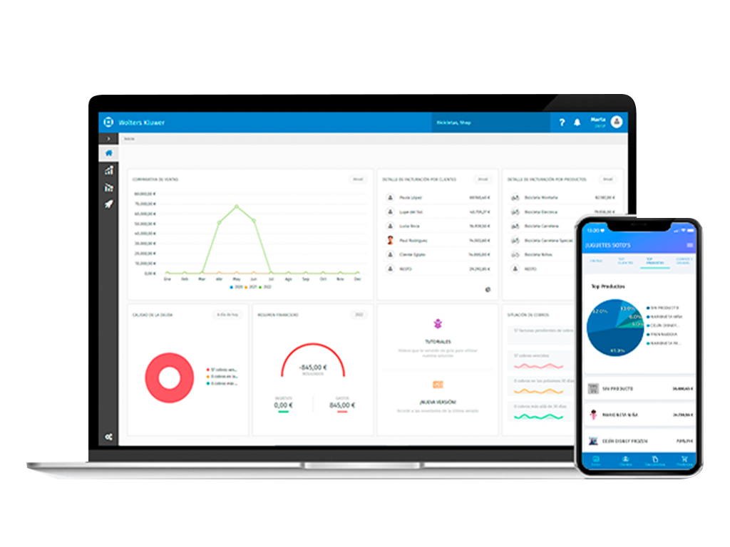 gestión empresarial con la suite de a3 software