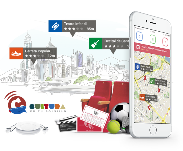La cultura en tu bolsillo herramienta software para eventos culturales