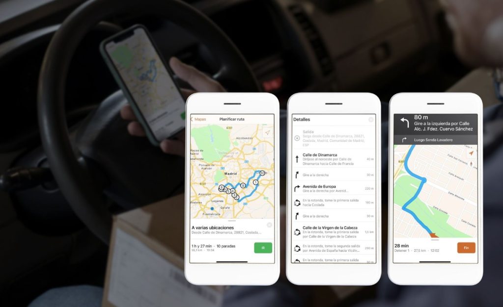 información geográfica para monitoreo en tiempo real