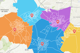 Ubicación de los centros, mejor zona para expansión, franquicias